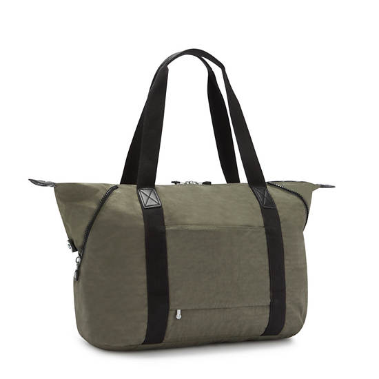 Kipling Art Medium Iconic Tote Tassen Groen | België 1449TC